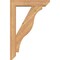 Ekena Millwork Funston Slat Smooth Bracket w/ Offset Brace, Western Red Cedar, 5 1/2"W x 24"D x 36"H BKT0604X24X36FST06SWR - alternate 4